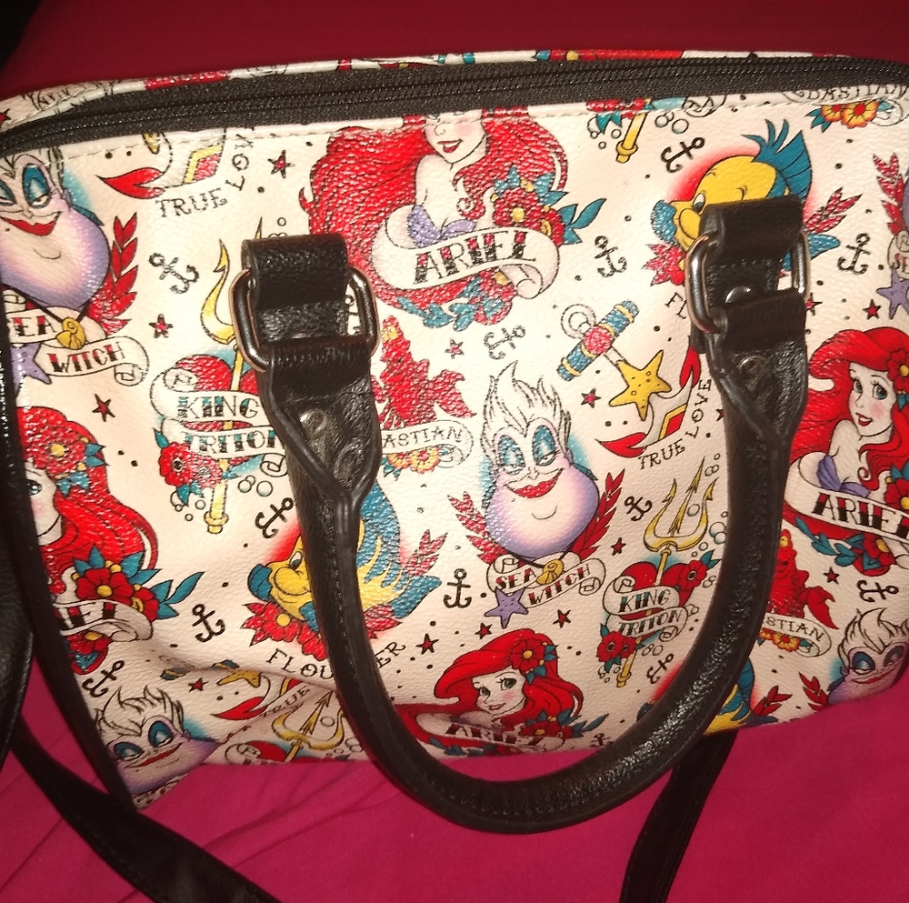 Loungefly Little Mermaid Tattoo Purse
